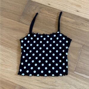 Topshop Polka Dot Tank
